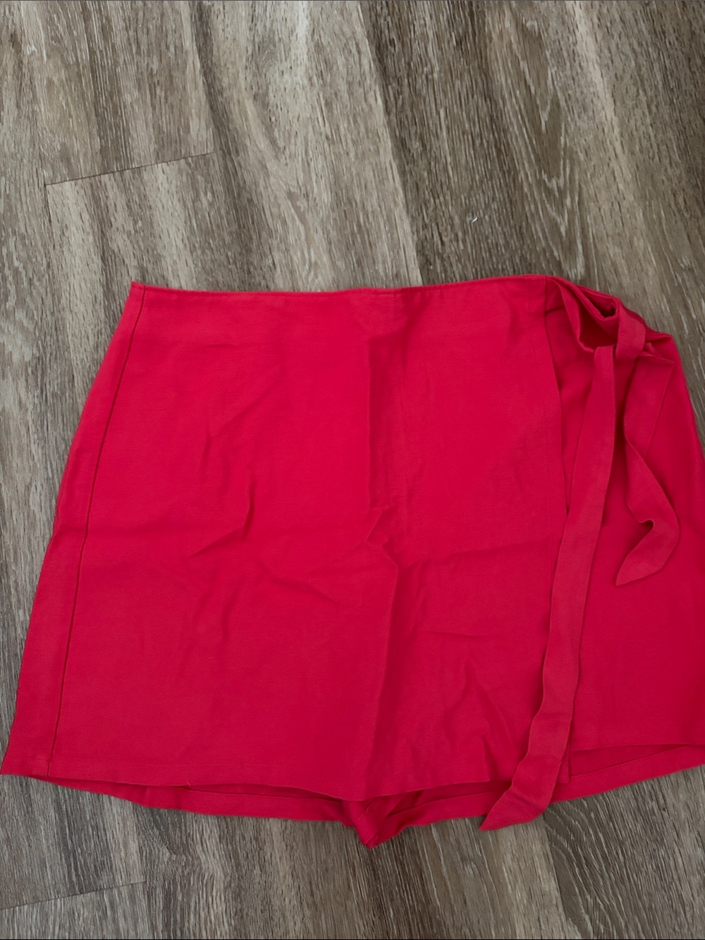 LOFT Hot Pink Wrap Skort